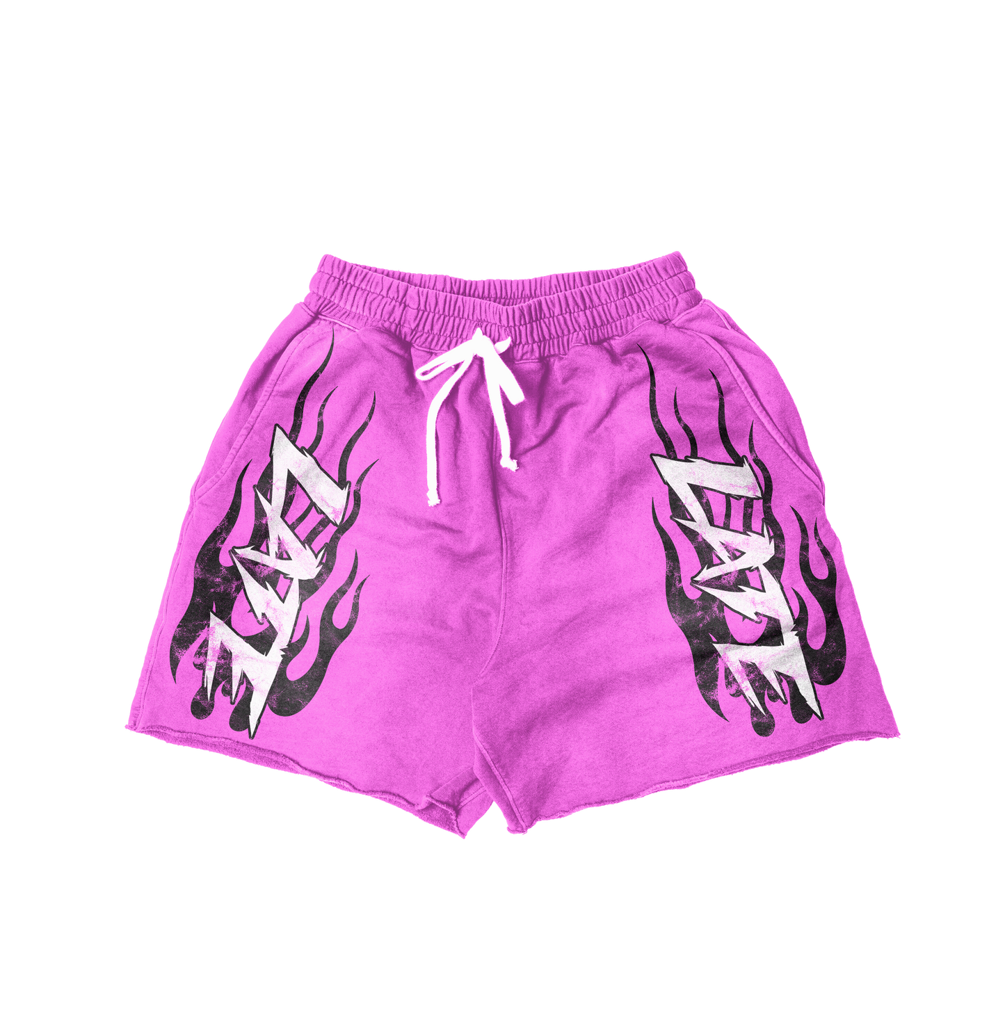 Still Came Late logo shorts “Pink”